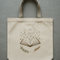 Literary-Themed Cotton Tote Bag