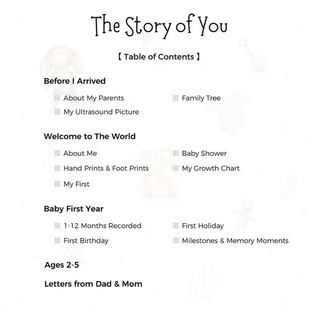 Baby Memory Book