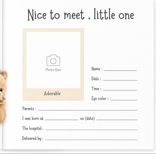 Baby Memory Book