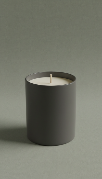 Hand-Poured Soy Candle in Matte Vessel